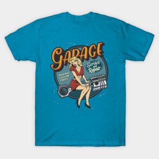 Garage Service and Repair - Original Custom Parts T-Shirt